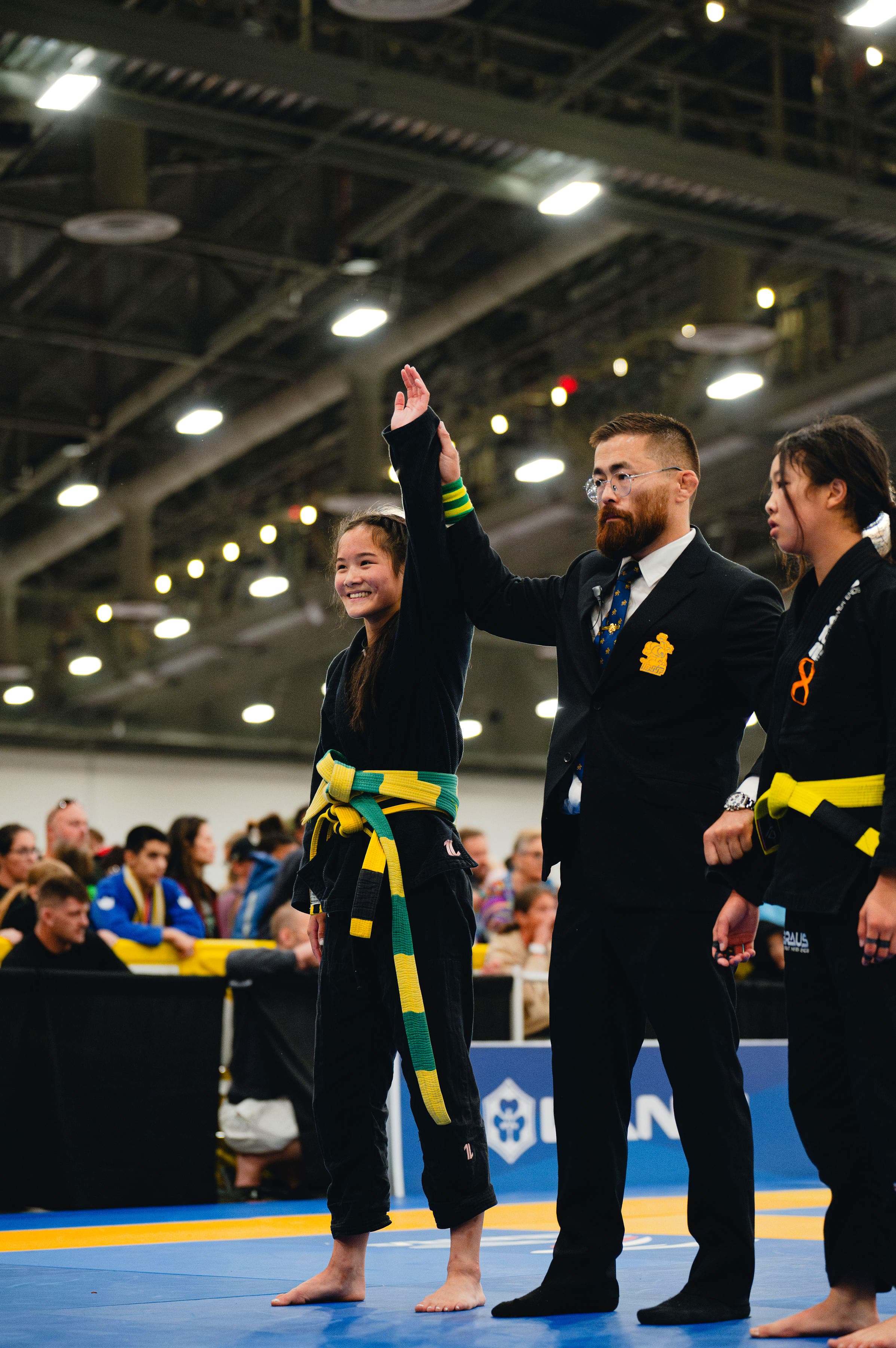Isabelle Chen competing at JiuJitsu Con 2024